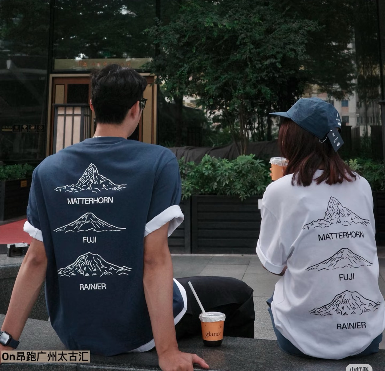 0n×BMS×REI三方联名 户外山系印花短袖T恤  TX627