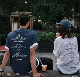 0n×BMS×REI三方联名 户外山系印花短袖T恤  TX627