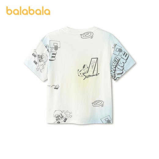 【商场同款】巴拉巴拉童装男童短袖t恤儿童2026新款夏装速干凉感 商品图2