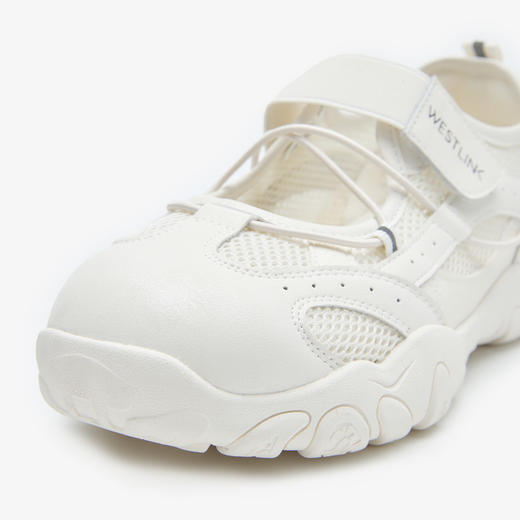 西遇运动玛丽珍鞋女2026新款夏季魔术贴爆款德训鞋透气镂空休闲鞋V0566341 商品图5