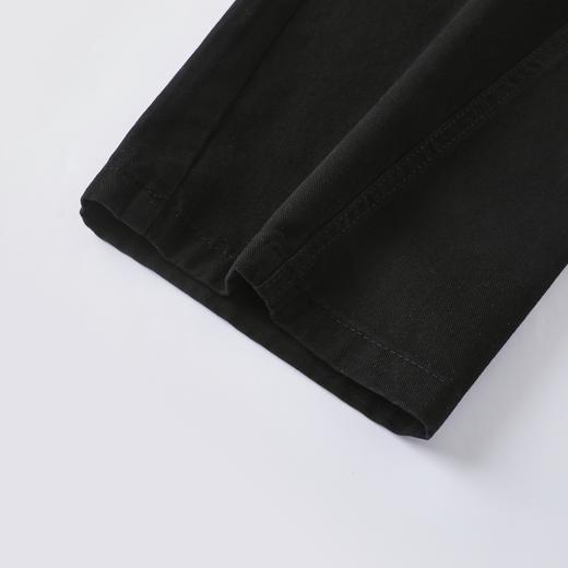 gxgjeans男装【棉100%】潮流百搭男士休闲裤26春款纯色挺括有型直筒长裤K&C 商品图5