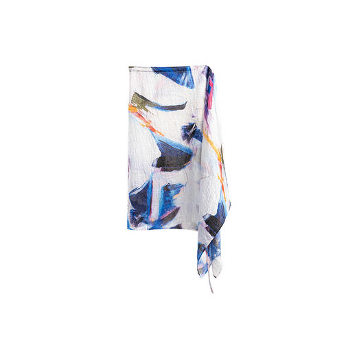 绽放183朵/「绽放-1」围裙*zijun联名系列天丝锦印花可调节屁帘女 商品图4