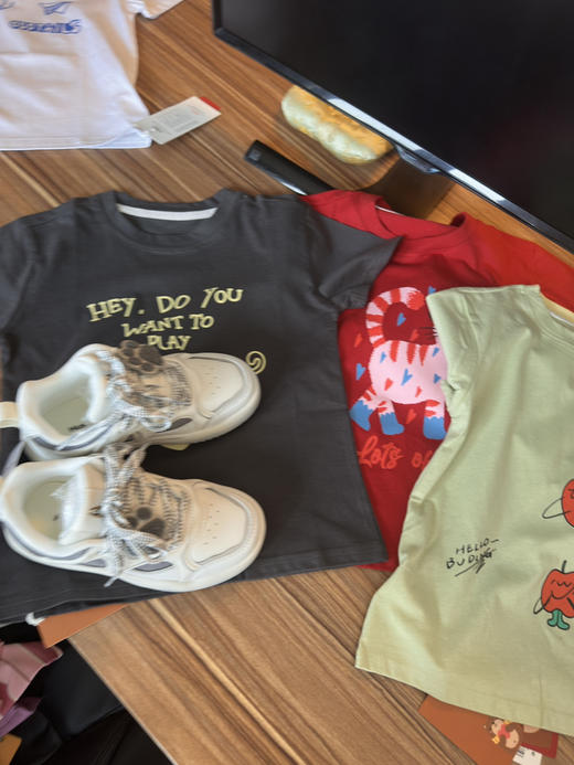 【加入购物车一起支付2件39.9元】贝叮熊潮童纯棉短袖T恤 商品图5