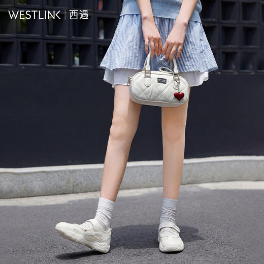 西遇运动玛丽珍鞋女2026新款夏季魔术贴爆款德训鞋透气镂空休闲鞋V0566341 商品图3