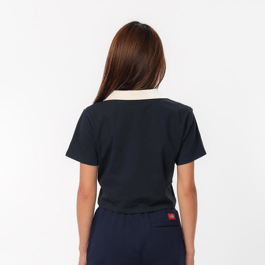Dickies Polo恤 女式短款 前胸印花舒适翻领短袖Polo恤 DK0A87CZ 商品图7