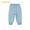 【商场同款】巴拉巴拉童装儿童长裤女童2026新款夏季泡泡束脚裤子 商品缩略图2