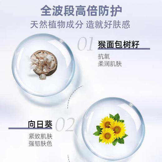 诺珊娜澳洲进口轻透防晒霜清爽不油腻全身男女士防汗防水防晒霜 商品图5