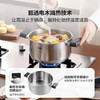 【新品上市】乐厨不锈钢汤锅（玻璃盖）-多尺寸国产 商品缩略图2