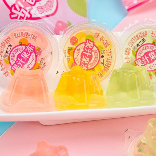 不二家果汁果冻什锦味香橙草莓苹果味结婚喜庆伴手礼儿童休闲零食 商品图3