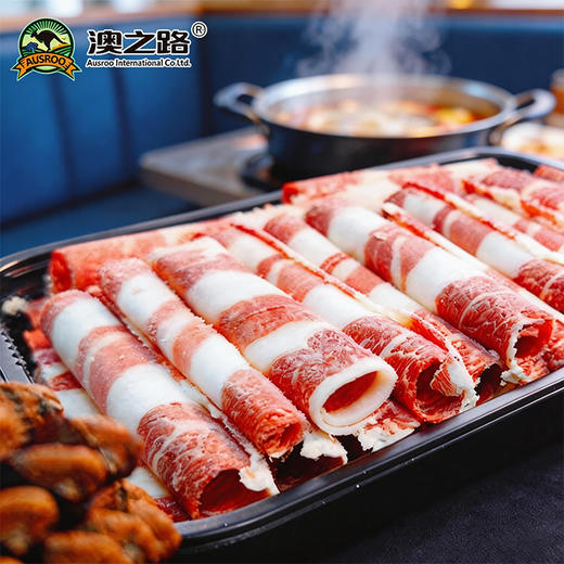澳洲原切肥牛卷,非腌制不拼接 250g×3盒（100元3盒限时折扣） 商品图1