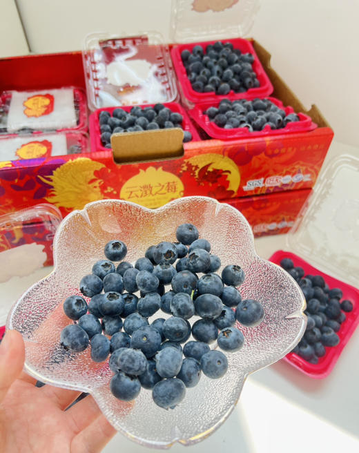 云南蓝莓15mm+，脆甜，带花香 商品图2