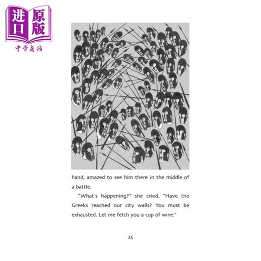 【中商原版】荷马的 奥德赛和伊利亚特 青少年版 一本读完经典 卡内基奖作家 Homers Odyssey and Iliad 英文原版 Gillian Cross  商品图3