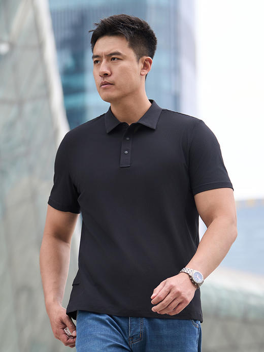 龙牙隐之风绫COOLMAX短袖POLO 商品图4