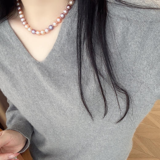 母亲节福利｜混彩天然珍珠项链 商品图6