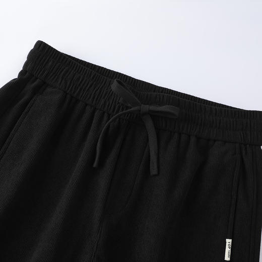 gxgjeans男装简约男士直筒裤2026春舒适百搭系带日常通勤青少年休闲长裤K&C 商品图8