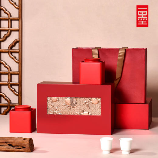 新款红茶包装盒空礼盒铁观音金骏眉大红袍摆泡茶叶礼盒装空盒PA 商品图5