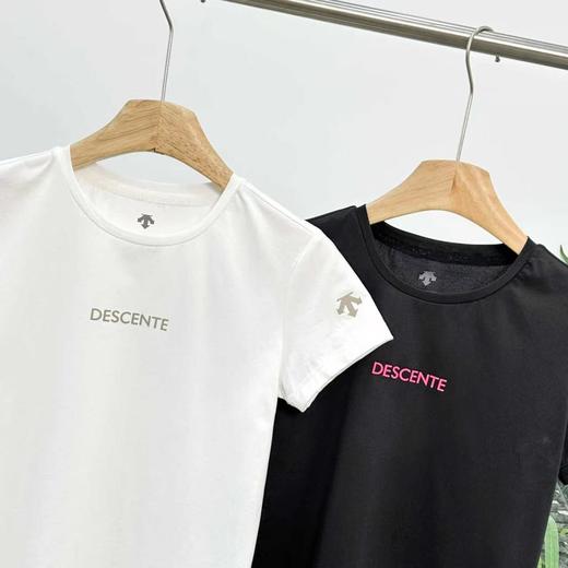 点此购买 迪桑特夏季TRAINING系列女士收腰短袖T恤 qk 344047 商品图10