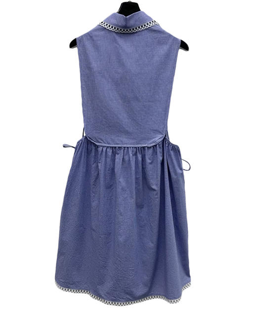 女款格纹无袖连衣裙la017 商品图1