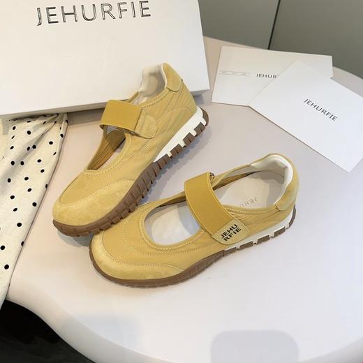 JEHURFIE/纪华菲浅口魔术贴玛丽珍运动单鞋 | 时尚百搭、颜值在线、舒适柔软 商品图1