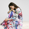 绽放172朵/「余味-2」花仙子*zijun联名系列亚麻印花松紧腰连衣裙 商品缩略图1
