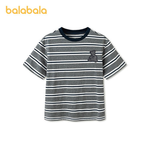【商场同款】巴拉巴拉童装男童短袖t恤儿童2026新款夏装舒适上衣 商品图1