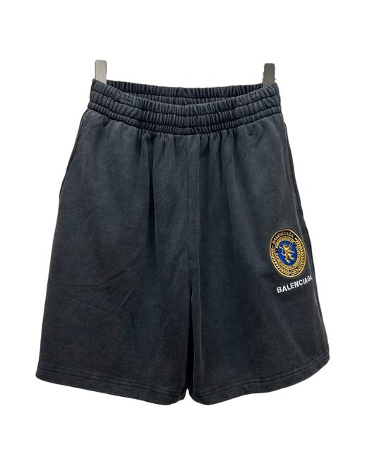 中性款棉质刺绣短裤he004 商品图0