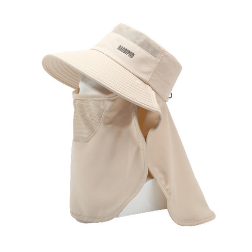 【全方位防护！实用性拉满】全方位防晒帽透气遮脸面罩护颈一体太阳帽防紫外线户外遮阳帽女夏。xb 商品图4