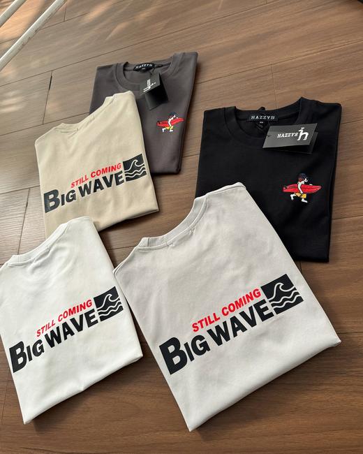 点此购买 哈吉斯夏季男女情侣款短袖T恤 tuo 344135 商品图7