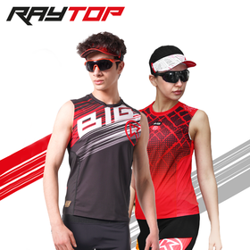 RAY TOP压缩无袖背心 城市路跑 健身训练 户外运动