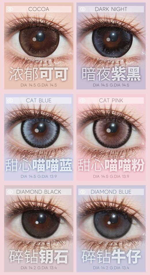 4Youthcon &Oceangirl正品年抛&半年抛79/2副99/3副258/10副微光琥珀（商品详情区任选） 商品图3