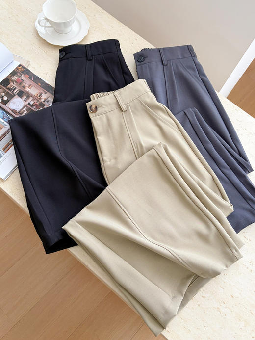 AVANN 天丝棉九分裤/中缝线西裤长裤 通勤神裤 休闲通勤西裤系列 商品图6