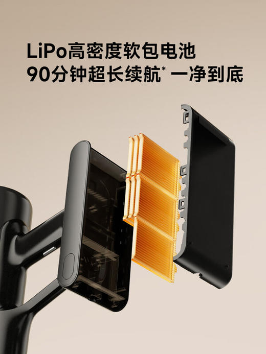 追觅春晚同款吸尘器X3 无线手持家用 AI灰尘智能感应 230AW大吸力 90分钟长续航 割毛防缠绕 宠物家庭 商品图8