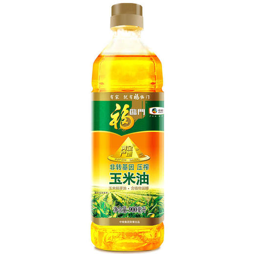 【八十八倉甄选】福临门黄金产地玉米油900ml 商品图0