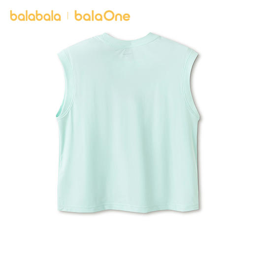 【balaOne】巴拉巴拉男童背心儿童中大童无袖t恤2026新款夏装速干 商品图2