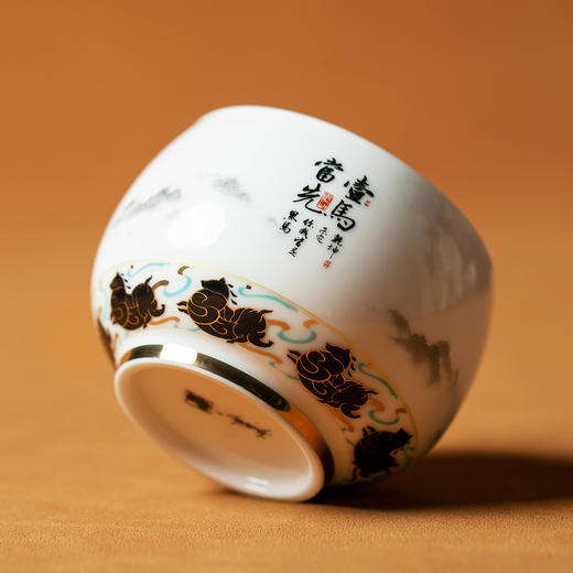 拾艺-罗汉杯 一马当先泽白款PA 商品图2