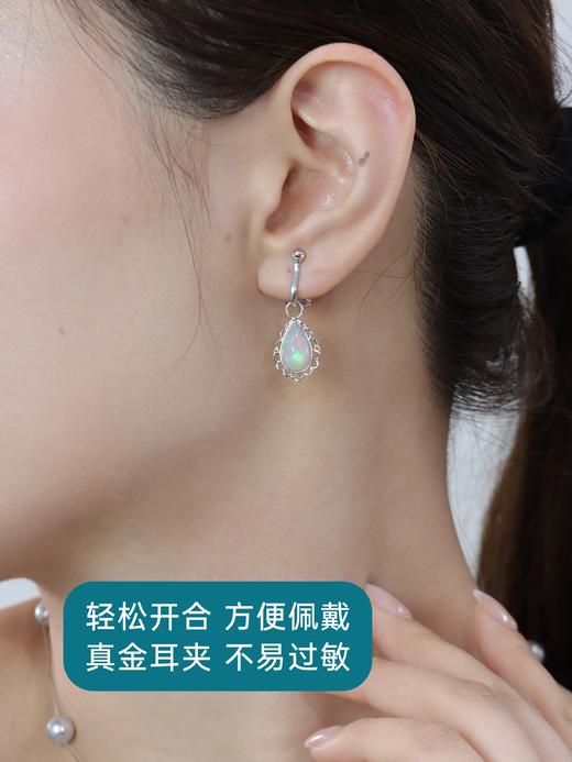 【天猫同款】耳扣款-18K金欧泊耳夹 商品图3