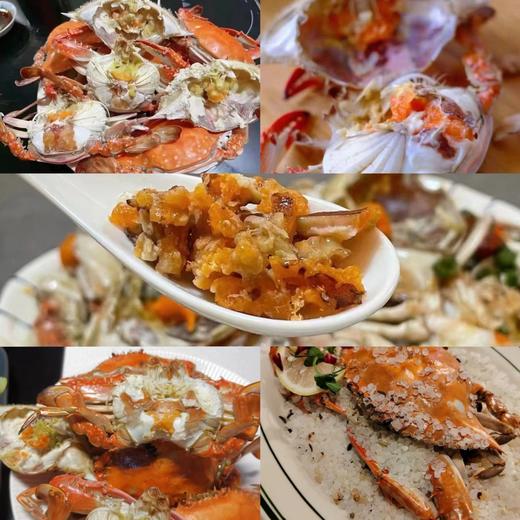 【保鲜不保活】舟山野生红膏梭子蟹丨时令尝鲜，蟹肉的鲜甜、红膏的膏香在齿间萦绕，甘甜鲜美，货架期只有短短20天，错过这个季节就要等上一年⭐顺丰快递 商品图8