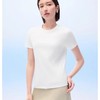 棉花星期五丝光棉女士T恤T4（XL-4XL）黑/白（颜色尺码请备注） 商品缩略图0