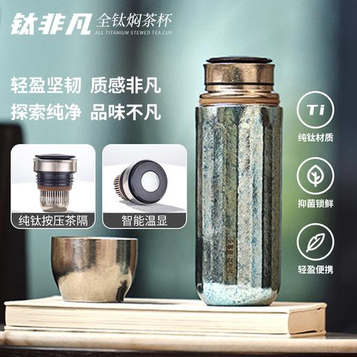 【茗元素】  钛非凡  纯钛焖茶杯PA 商品图0
