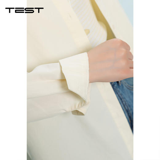 夏上新韩系慵懒风通勤百搭休闲长袖两件套1262005 商品图3