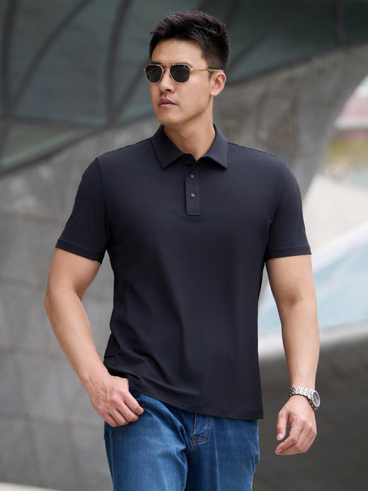 龙牙隐之风绫COOLMAX短袖POLO 商品图3