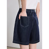 【百图lulu定制】【魔仙短裤】遮肉显瘦 明线层次感 牛仔短裤 商品缩略图2