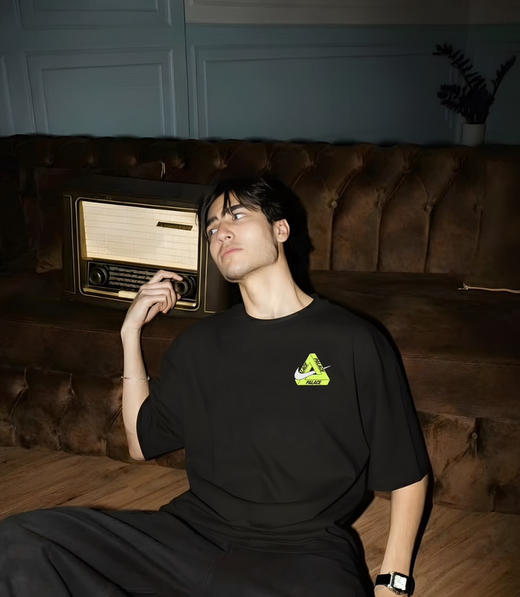 联名PALACE印花短袖T恤 商品图9