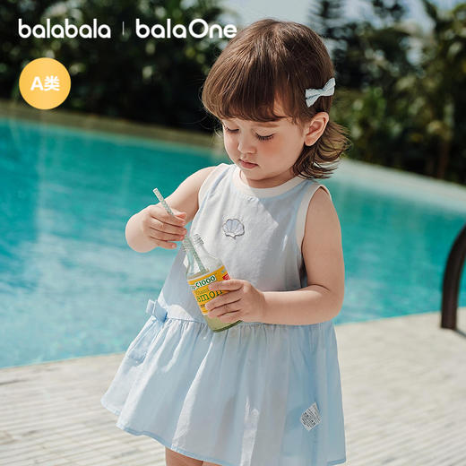 【balaOne】巴拉巴拉童装宝宝连衣裙婴儿公主裙2026款 商品图1