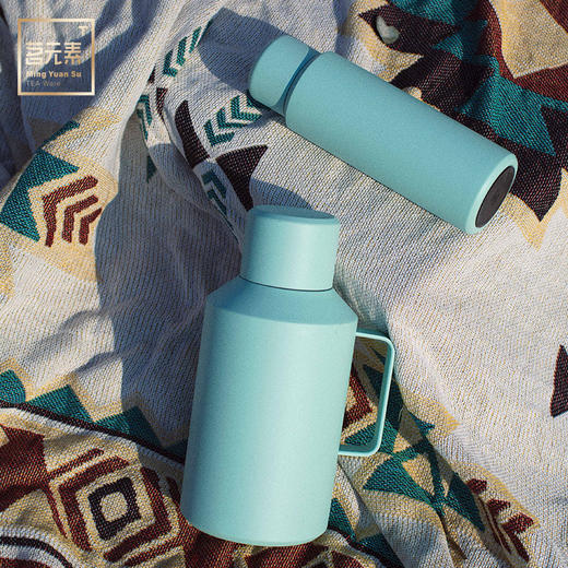 小钢炮焖茶杯蓝色PA 商品图3