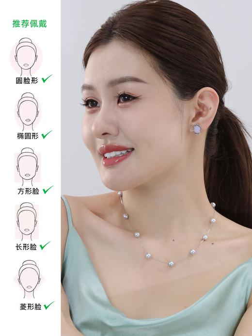 【天猫同款】Classic-18K金欧泊耳夹 商品图1