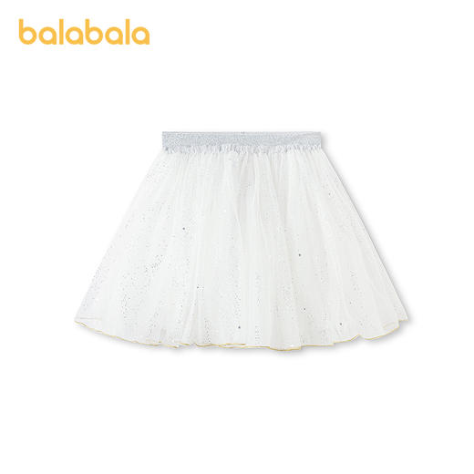 【商场同款】巴拉巴拉童装女童短裙儿童裙子2026夏新款A型网纱裙 商品图1
