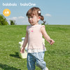 【balaOne】巴拉巴拉宝宝背心婴儿上衣女童夏季外穿2026新款甜美 商品缩略图0