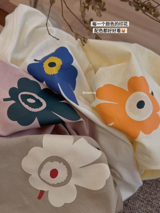 【4.2有新】四色花朵T恤，自留两件，推荐！不退了换色换码～ 商品图6