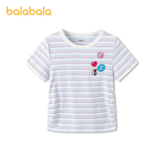 【商场同款】巴拉巴拉童装女童短袖t恤儿童2026新款夏装吸湿速干 商品图4